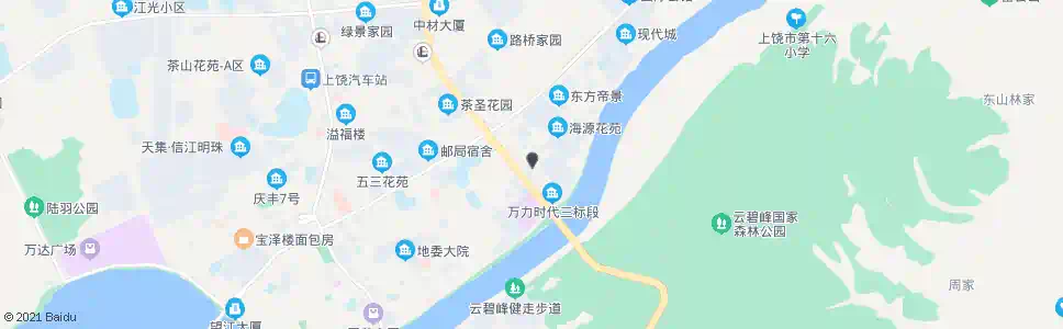 上饶军供站_公交站地图_上饶公交_妙搜公交查询2025