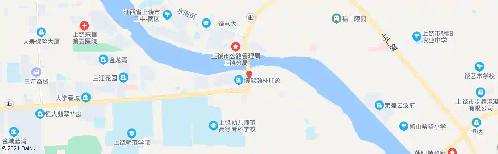 上饶胜利桥头_公交站地图_上饶公交_妙搜公交查询2025