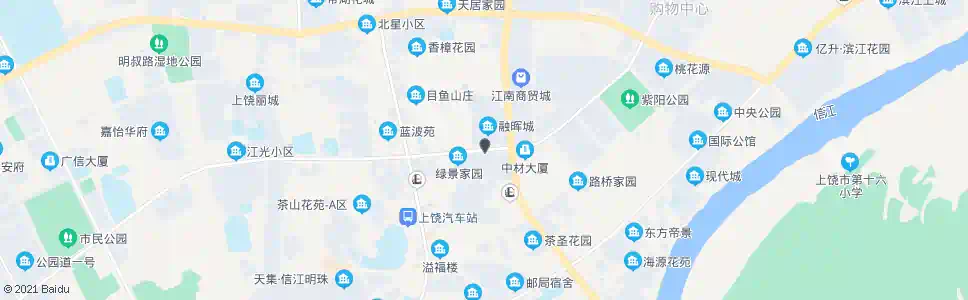 上饶绿景家园_公交站地图_上饶公交_妙搜公交查询2025