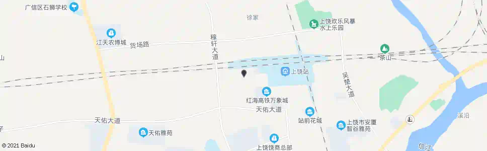 上饶外贸矿公司_公交站地图_上饶公交_妙搜公交查询2025