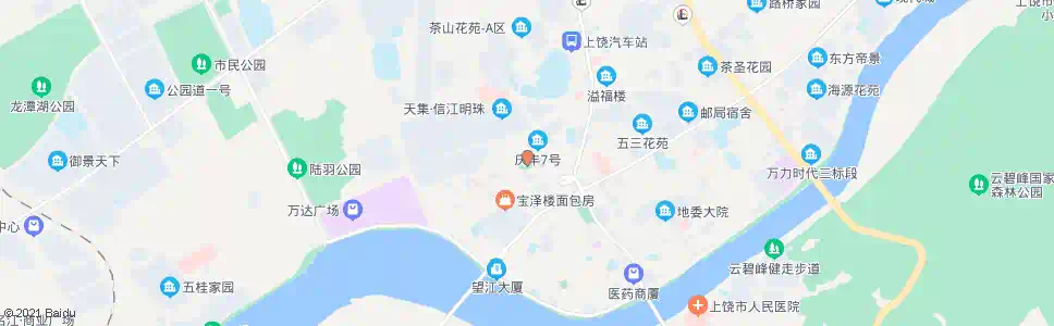 上饶庆丰公园_公交站地图_上饶公交_妙搜公交查询2025