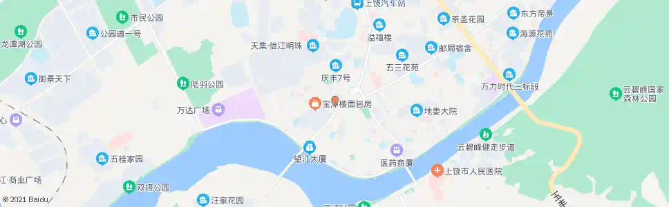 上饶闽光饭店_公交站地图_上饶公交_妙搜公交查询2025