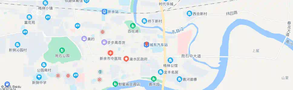 新余城东汽车站_公交站地图_新余公交_妙搜公交查询2025