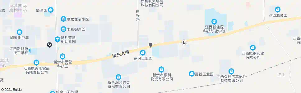 新余市十六中_公交站地图_新余公交_妙搜公交查询2025