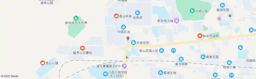 新余市五中_公交站地图_新余公交_妙搜公交查询2025