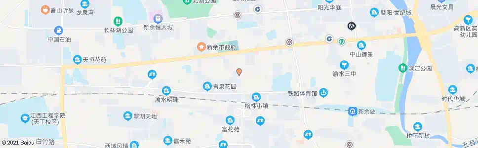 新余公交停车场(赛维大道)_公交站地图_新余公交_妙搜公交查询2025