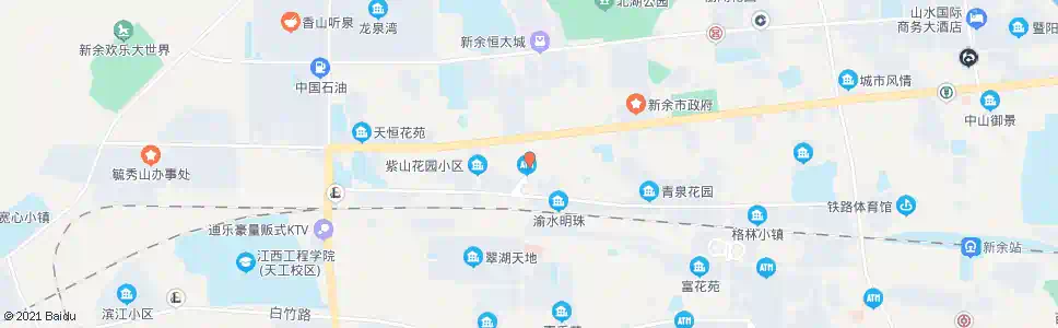 新余老屋场_公交站地图_新余公交_妙搜公交查询2025