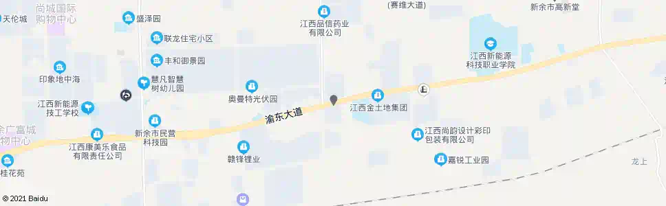 新余东风工业园_公交站地图_新余公交_妙搜公交查询2025