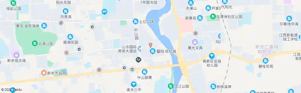 新余暨阳玫瑰城_公交站地图_新余公交_妙搜公交查询2025