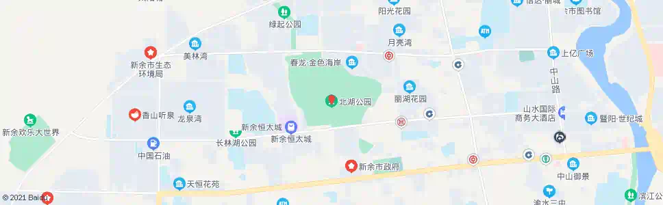 新余北湖公园_公交站地图_新余公交_妙搜公交查询2025