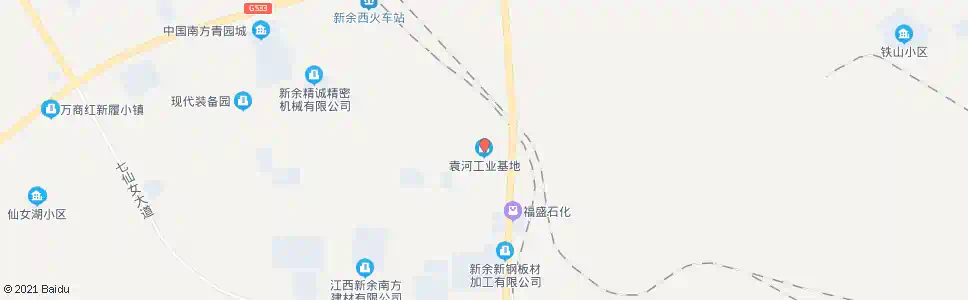 新余袁河工业平台_公交站地图_新余公交_妙搜公交查询2025