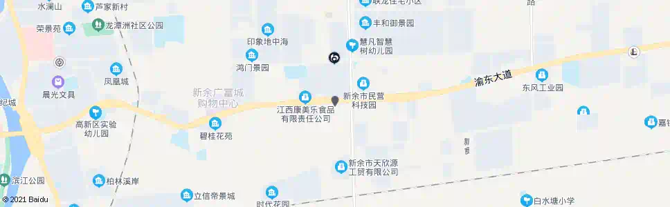 新余新鑫驾场_公交站地图_新余公交_妙搜公交查询2025