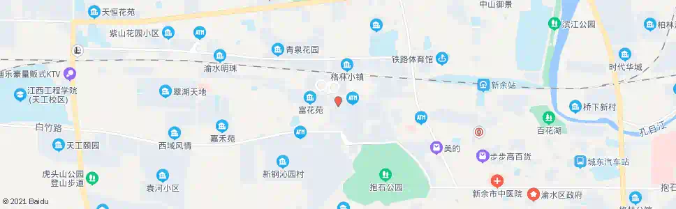 新余裕江花园_公交站地图_新余公交_妙搜公交查询2025