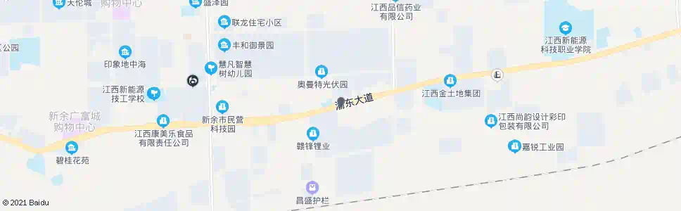 新余白水塘村_公交站地图_新余公交_妙搜公交查询2025