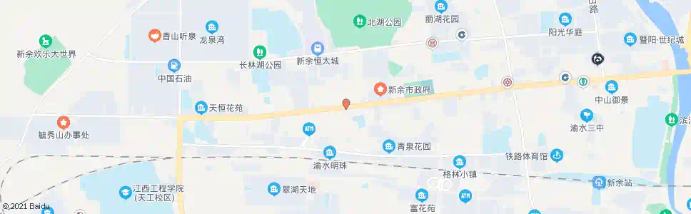 新余仙来公园_公交站地图_新余公交_妙搜公交查询2025