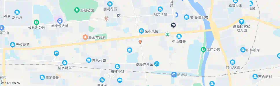 新余人民银行_公交站地图_新余公交_妙搜公交查询2025