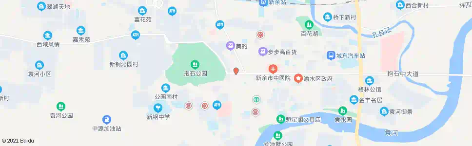 新余抱石公园_公交站地图_新余公交_妙搜公交查询2025
