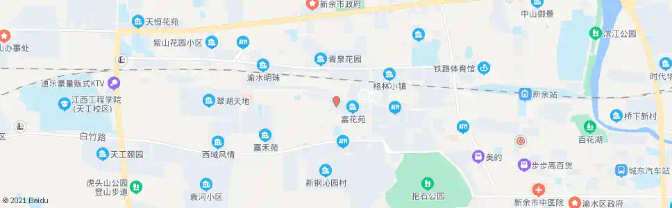 新余锦秀花园_公交站地图_新余公交_妙搜公交查询2025