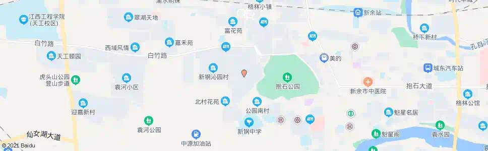 新余公园北村_公交站地图_新余公交_妙搜公交查询2025