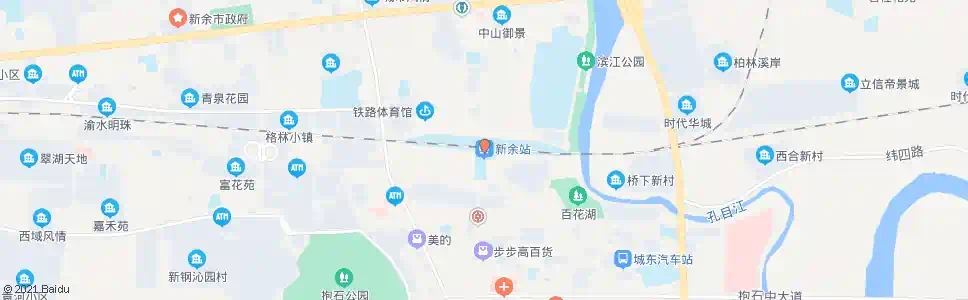 新余火车站_公交站地图_新余公交_妙搜公交查询2025