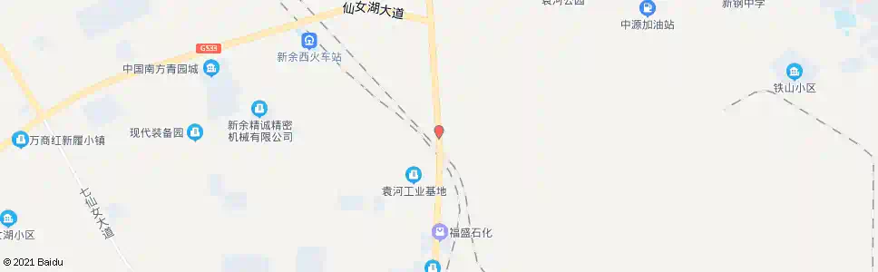 新余铁路立交桥_公交站地图_新余公交_妙搜公交查询2025