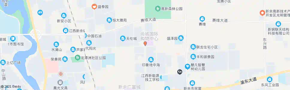 新余东方花城_公交站地图_新余公交_妙搜公交查询2025