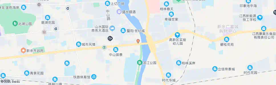 新余第四医院_公交站地图_新余公交_妙搜公交查询2025