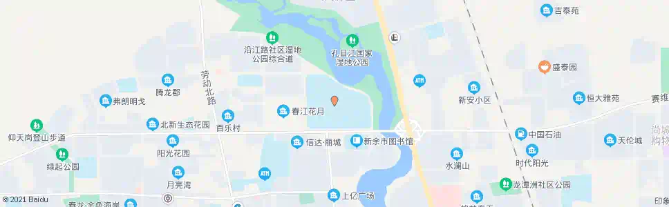新余体育中心_公交站地图_新余公交_妙搜公交查询2025