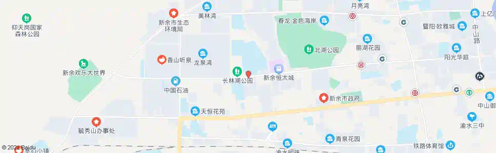 新余市四中_公交站地图_新余公交_妙搜公交查询2025