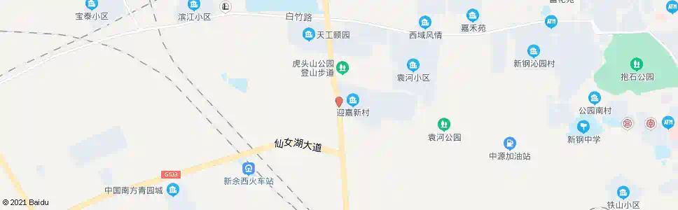 新余迎嘉新村_公交站地图_新余公交_妙搜公交查询2025