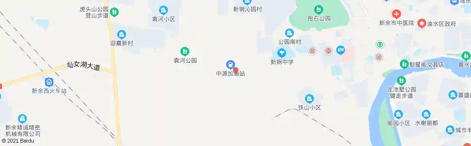 新余新钢小车修理厂_公交站地图_新余公交_妙搜公交查询2025