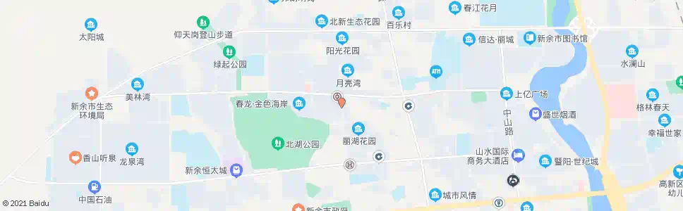 新余北湖星城_公交站地图_新余公交_妙搜公交查询2025