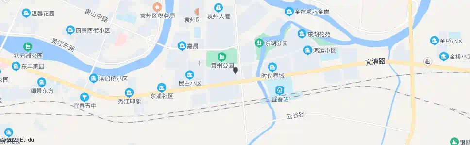 宜春占卜洲_公交站地图_宜春公交_妙搜公交查询2025