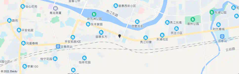 宜春湛郎桥_公交站地图_宜春公交_妙搜公交查询2025