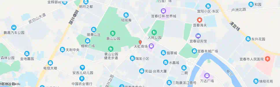 宜春石化大厦_公交站地图_宜春公交_妙搜公交查询2025