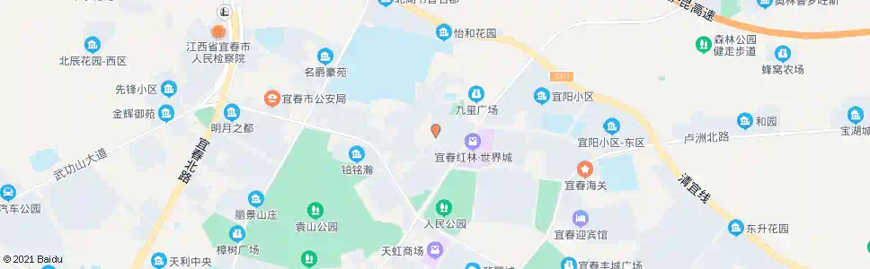宜春市服务中心_公交站地图_宜春公交_妙搜公交查询2025