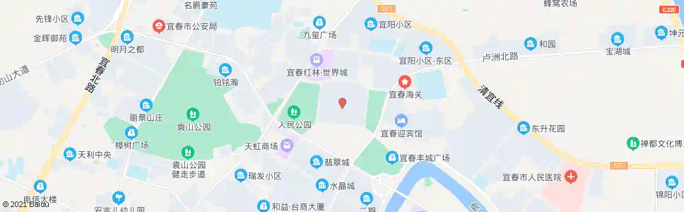宜春新市政府_公交站地图_宜春公交_妙搜公交查询2025