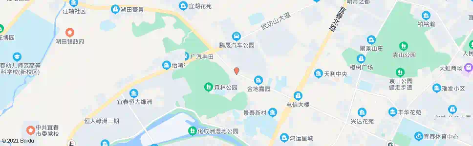 宜春个体街_公交站地图_宜春公交_妙搜公交查询2025