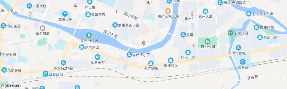 宜春城投大厦_公交站地图_宜春公交_妙搜公交查询2025