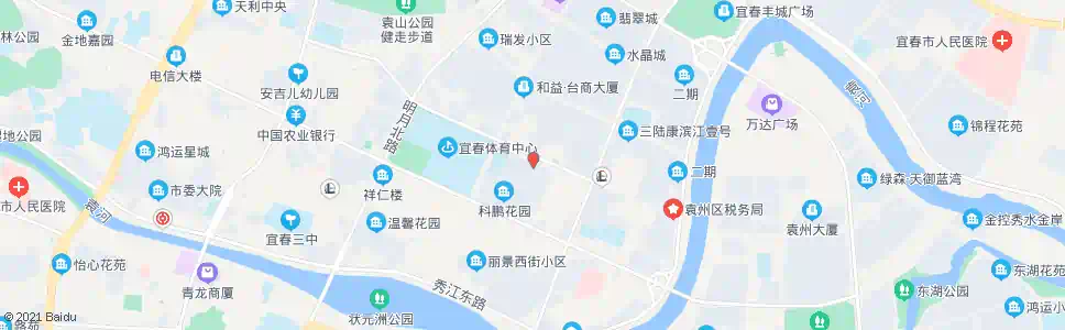 宜春官园小区_公交站地图_宜春公交_妙搜公交查询2025