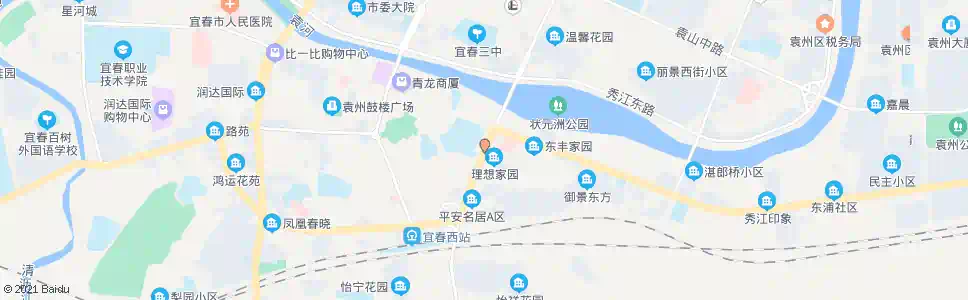 宜春袁州区保健院_公交站地图_宜春公交_妙搜公交查询2025