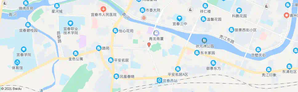 宜春鼓楼路口_公交站地图_宜春公交_妙搜公交查询2025