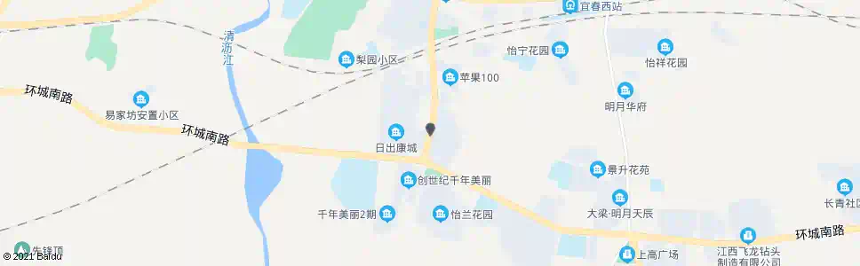 宜春南工业园区_公交站地图_宜春公交_妙搜公交查询2025