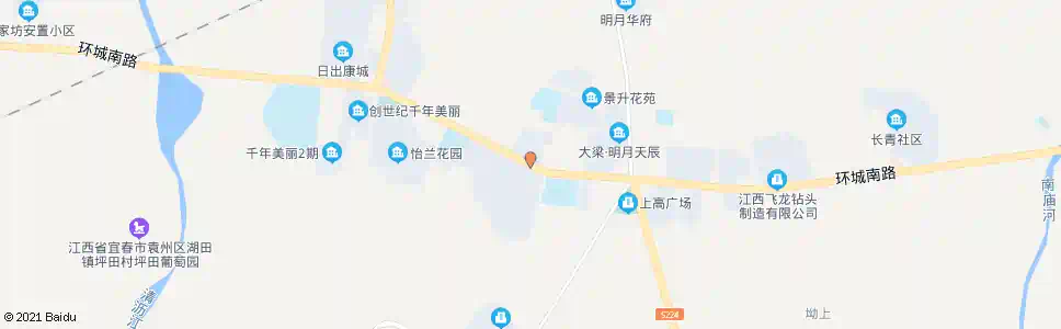 宜春半边山_公交站地图_宜春公交_妙搜公交查询2025