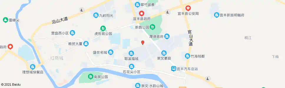 宜春麦田港_公交站地图_宜春公交_妙搜公交查询2025