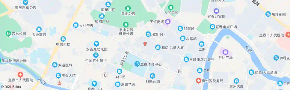 宜春贸易广场_公交站地图_宜春公交_妙搜公交查询2025