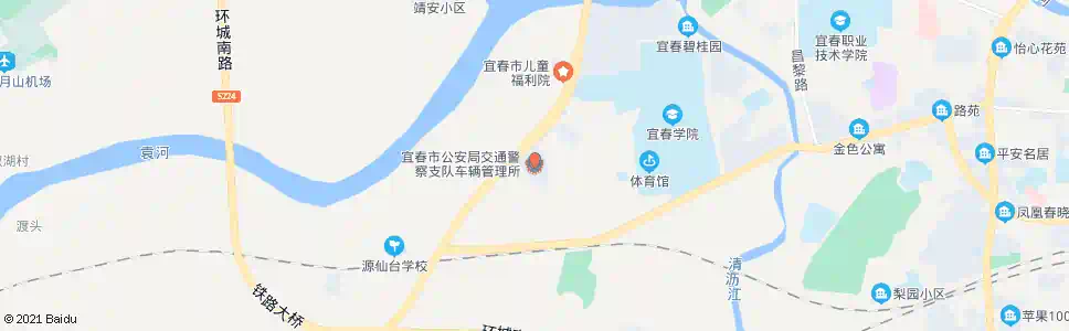 宜春交警支队_公交站地图_宜春公交_妙搜公交查询2025