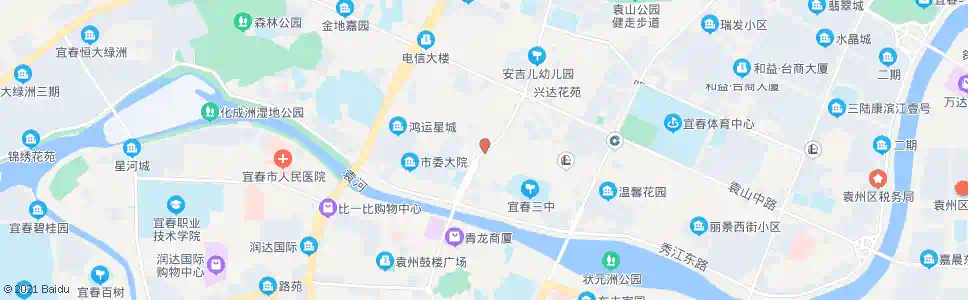 宜春高士路_公交站地图_宜春公交_妙搜公交查询2025