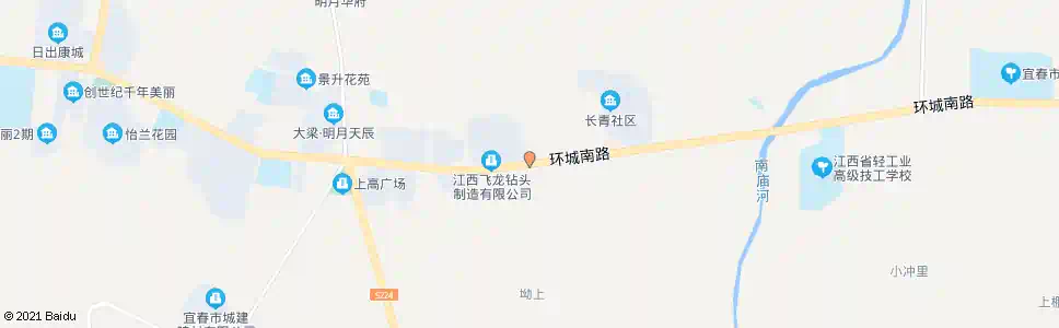 宜春三九分厂_公交站地图_宜春公交_妙搜公交查询2025