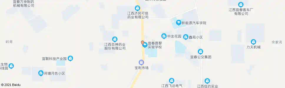 宜春马王塘开发区_公交站地图_宜春公交_妙搜公交查询2025